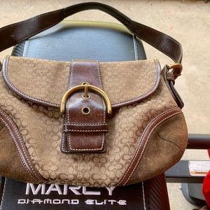 Small used coach purse